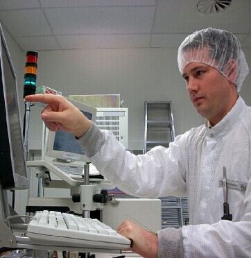 lab technician working hard male